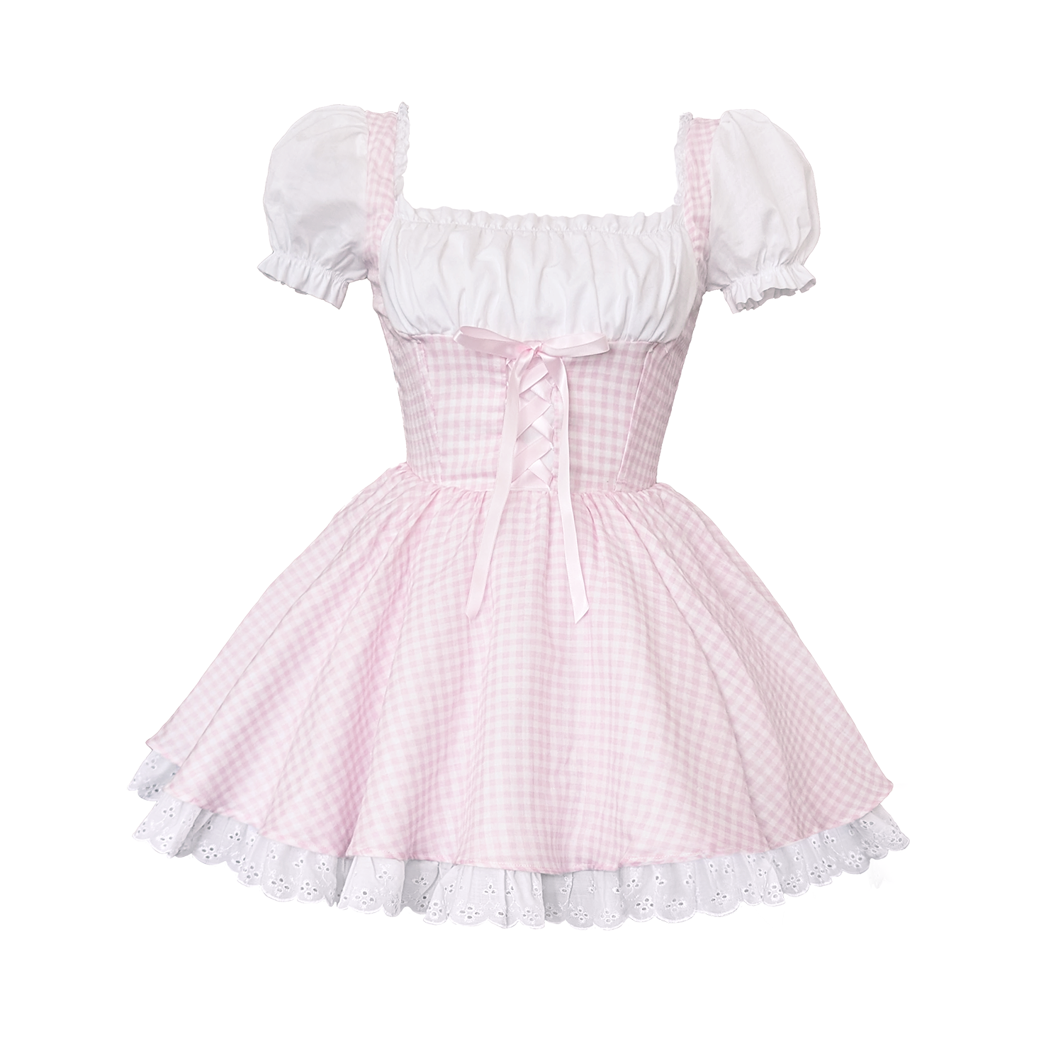 Cottage milkmaid dress