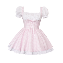 Load image into Gallery viewer, ♡ Cottage milkmaid dress ♡
