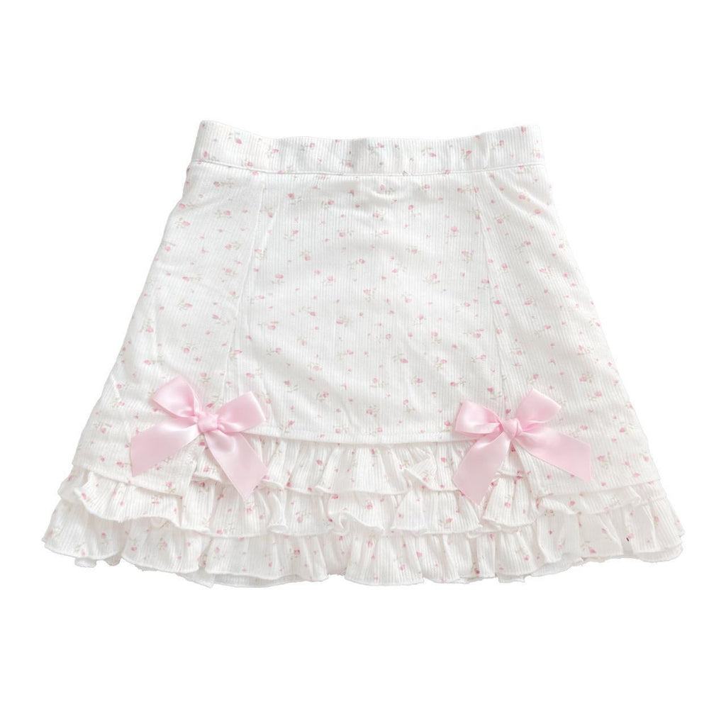 Petite rose skirt